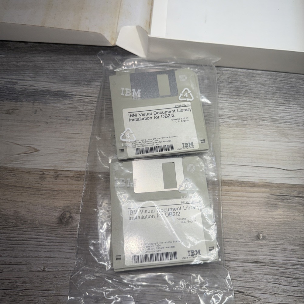 IBM Software Visual Document Library Installation For DB2/2 English - Picture 3 of 6